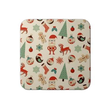 Imagem de Ladrilho Decorativo de Cerâmica Padrão Natalino Para Papel de Embrulho e Parede