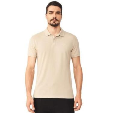 Imagem de Camisa Polo Colcci Bege Taupe Masculina-Masculino