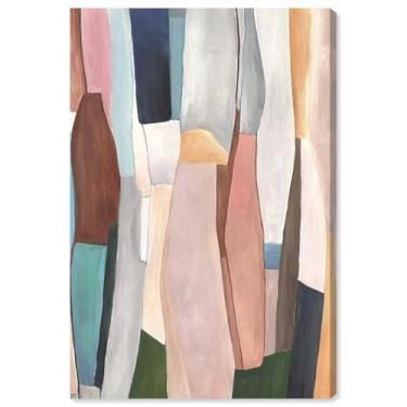 Imagem de Decoração de sala de estar com impressão em tela Glorious Lines II da Art Remedy, Gallery Wrapped, 40 x 61 cm