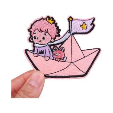 Imagem de Patch Bordado De Raposa E Ovelha Estilo Punk Para Aplicar Em Roupas E 