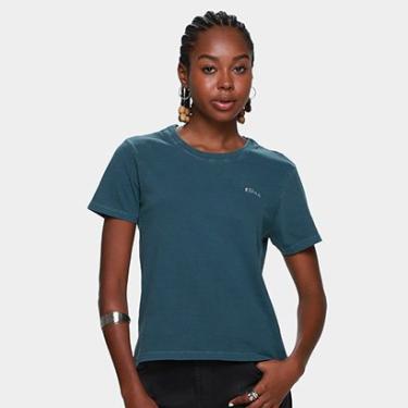 Imagem de Camiseta Básica Ellus Slim Feminina-Feminino