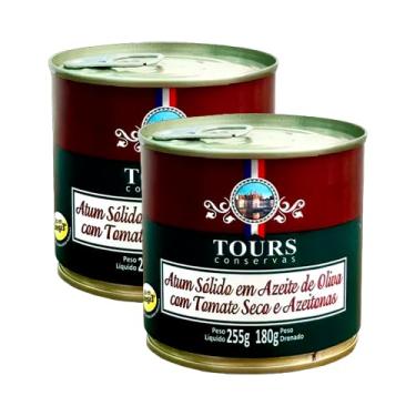 Imagem de Kit 2X: Atum Sólido em Azeite com Tomate Seco Tours 255g