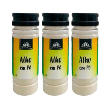 Imagem de Kit 3X: Alho em Pó Tempero Kampo de Ervas 50g