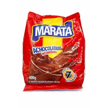 Imagem de Kit com 24 Unidades de Achocolatado em Pó Maratá - 400g por Unidade.