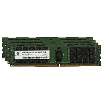 Imagem de Adamanta Atualização de memória de servidor de 128 GB (4 x 32 GB) compatível com Acer AT350 F3 com processador Intel Xeon E5-2600 v4 DDR4 2400MHZ PC4-19200 ECC registrado chip 2Rx4 CL17 1,2V