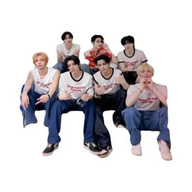 Imagem de Capa De Almofada Com Estampa Do Time E-ENHYPEN Para Sala De Estar, Cap