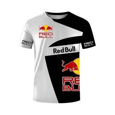 Imagem de Camiseta De Manga Curta Red Bull Racing Masculina 2025 Nova Moda Para 