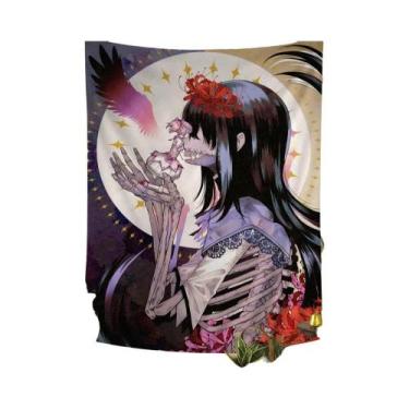 Imagem de Tapeçaria Boêmia Mandala Puella Magi Madoka Magica Decoração De Parede