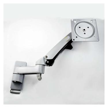 Imagem de Mola a gás de alumínio F150 3-12 kg 100 x 100 75 x 75 43.2 cm-88.9 cm tela de montagem na parede suporte de parede de pressão de gás giratório de inclinação (estilo-B)