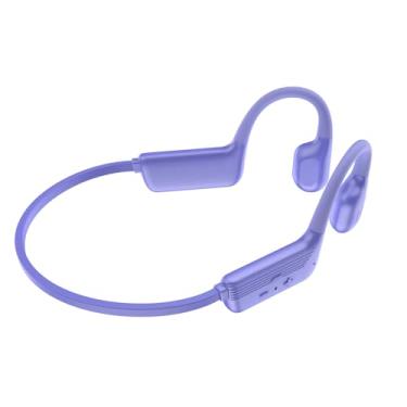 Imagem de MARLALL Fones de ouvido de natação IPX8 à prova d'água, fones de ouvido de condução óssea com leitor de MP3 de 32 GB, fone de ouvido para piscina subaquática