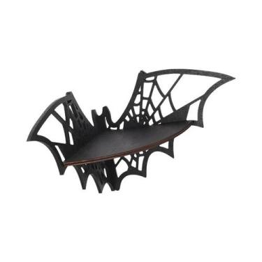 Imagem de Prateleiras De Canto De Parede Em Madeira Gótica Flutuantes Para Decor