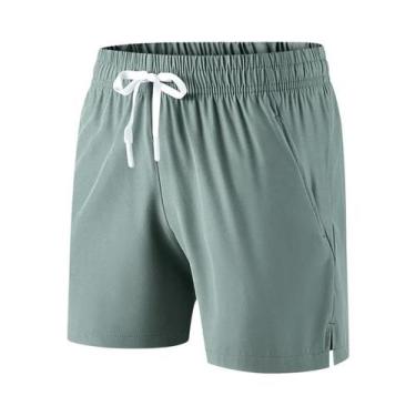 Imagem de Bermudas Masculinas De Secagem Rápida E Respirável Para Corrida, Roupa