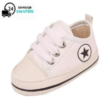 Imagem de Tenis Star Branco Menina e Menino Conforto e Estiloso - Bebê Mania, 14