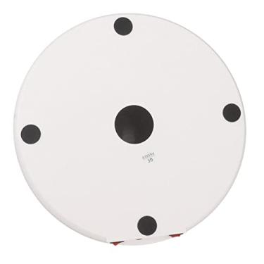 Imagem de HEEPDD Mesa de Exibição Giratória Elétrica, Luz LED Com Rotação de 360 ​​graus, Capacidade de Carga de 20 Kg, Base Antiderrapante, Com Porta de Alimentação USB Tipo C, para Joias, (Branca)