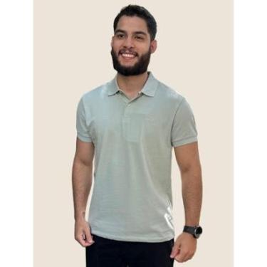 Imagem de Camiseta Polo Masculina Logo Bordado Colcci Cor:;Tamanho:P-Masculino