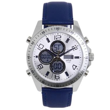 Imagem de Relógio Masculino de Aço Tuguir AnaDigi Infinity GCS-1274 Prata