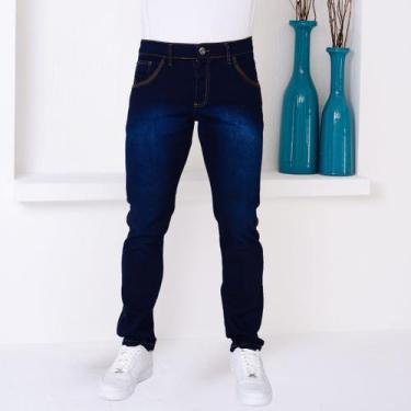 Imagem de Calça Man Básica Com Jeans Pistolado Amaciado De 3 Linha - Ss Jeans, 4