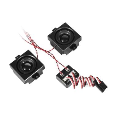 Imagem de KiBcsLic Simulador de som de motor RC com alto-falante de 5W, fácil instalação, módulo de simulação de som de motor realista para caminhões e carros de