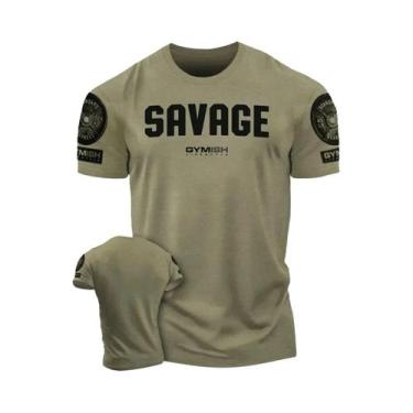 Imagem de Camiseta Masculina De Gola Redonda Respirável De Alta Qualidade Com Es