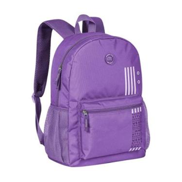 Imagem de Mochila Escolar Juvenil Costa Feminino Clio Style, LILAS, UN