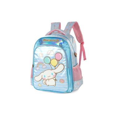 Imagem de Mochila Costas Escolar Amigos Da Hello Kitty Azul - Luxcel