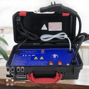 Imagem de CNAOHGHN MáQuina De Limpeza A Vapor De Alta PressãO E Alta Temperatura, Com 4 Bicos, 1700w, PortáTil, Com Bombeamento AutomáTico, Ideal Para Casa, Cozinha, Carro E Banheiro