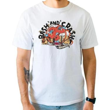 Imagem de Camiseta Hot Wheels Branco P - Fun Divirta-se