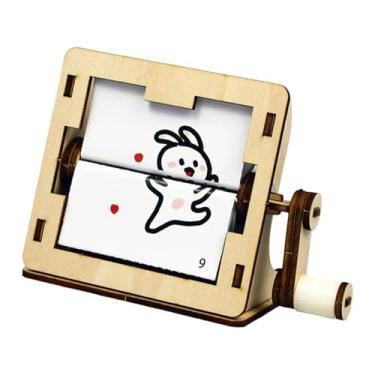 Imagem de YIJU Kit de modelo de máquina de animação manual faça você mesmo, experimento científico, brinquedo educativo para crianças, presente de aniversário