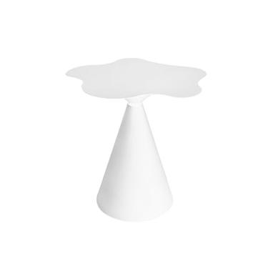 Imagem de Mesa de canto pequena mesa de centro criativa sala de estar sofá borda algumas nuvens estilo mesa de chá pequenas mesas mesa lateral (cor: preto grande) (branco pequeno)