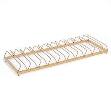 Imagem de Rack de vinho de bar restaurante suporte de parede para garrafa de vinho suporte de copos de vinho embaixo do armário suporte de taças de vinho rack de talheres de metal pendurado copo de vinho 120 cm