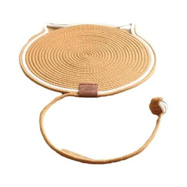 Imagem de Tapete Arranhador Para Gatos Em Corda De Algodão, Ferramenta De Afiar 