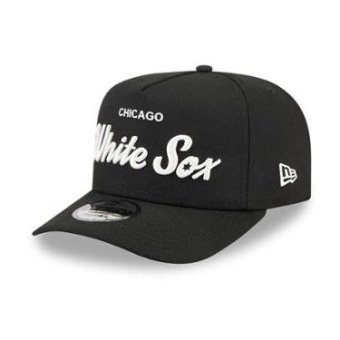 Imagem de BONE NEW ERA 9FIFTY A-FRAME CHICAGO WHITE SOX MLB PRETO-Masculino