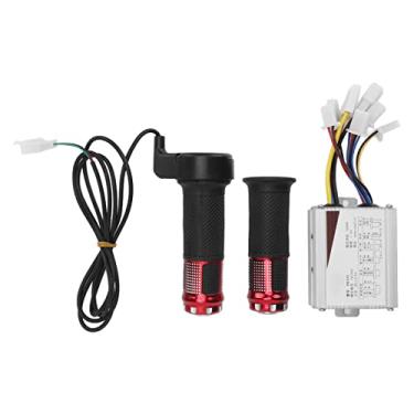 Imagem de Cuofyunl conjunto de alça de controlador elétrico, 24v 500w, concha de alumínio estável, alça de controlador de bicicleta elétrica para scooter de bicicleta