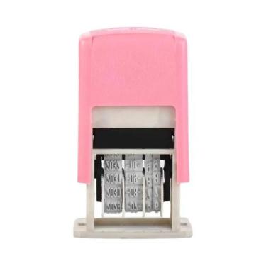 Imagem de Carimbo De Data Automático Mini Com Retorno De Tinta DIY Para Escritór