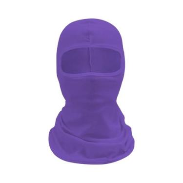 Imagem de Balaclava Feminina De Inverno Para Ciclismo E Esqui, Máscara Facial Co