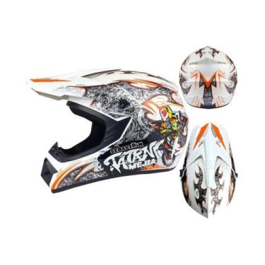 Imagem de Capacete De Segurança Certificado DOT Unissex Para Motocross, Biciclet