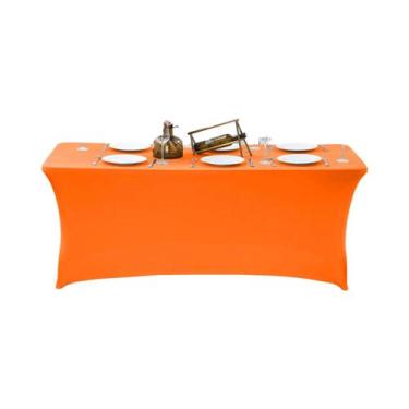 Imagem de Toalha De Mesa Elástica De Spandex 6FT 4FT Universal Ajustável Para Fe