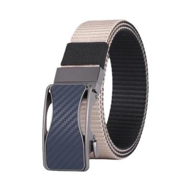 Imagem de Cinto Tático Masculino Durável De Lona E Nylon Com Fivela Reversível E