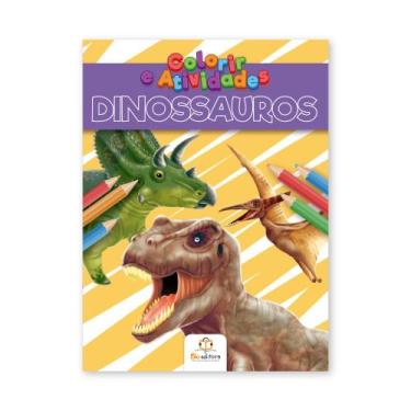Imagem de Livro - Colorir e Atividades: Dinossauros