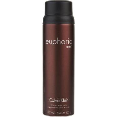 Imagem de Água De Cheiro Masculina Calvin Klein Euphoria Men Spray Corporal 152 Ml