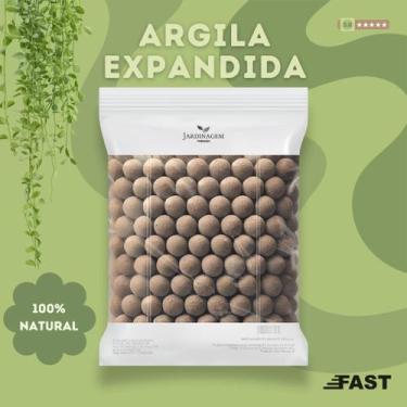 Imagem de Argila Expandida 1.5Kg para Drenagem de Plantas, Vasos, Decoração, Cul