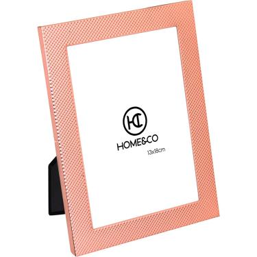 Imagem de Porta-Retratos Metal Cobre 13X18 Home&Co Marietas 21X16X3Cm