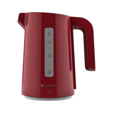 Imagem de Chaleira Elétrica Thermo One Collors Vermelha 1,7L 220V Cadence
