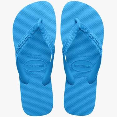 Imagem de Chinelo Havaianas Top FC, Turquesa, 35-36