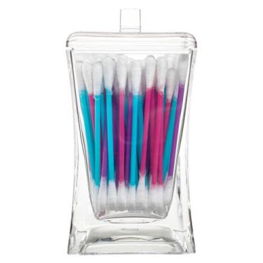 Imagem de Porta Algodão Cotonete Organizador Acrílico Banheiro 713 - PGB