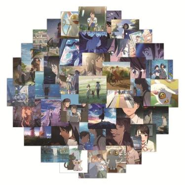 Imagem de Adesivos Suzumes no Tojimari Anime 60 unidades de PVC impermeável - yi