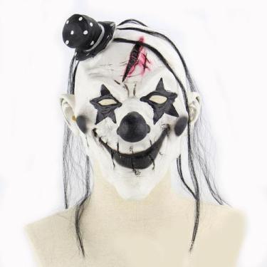 Imagem de Máscara Scary Terrifierss Clown Latex Face Halloween - yiweisai