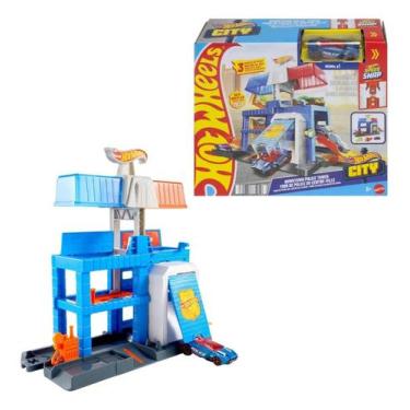 Imagem de Pista Hot Wheels Torre Policia Centro Da Cidade City Mattel