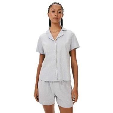 Imagem de Pijama hering Curto Feminino Americano Estampado-Feminino