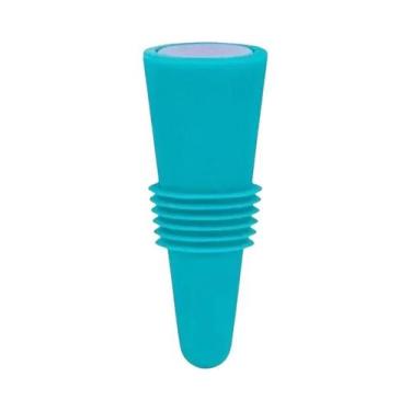 Imagem de Tampa De Silicone Hermética Reutilizável Para Garrafas De Vinho E Bebi